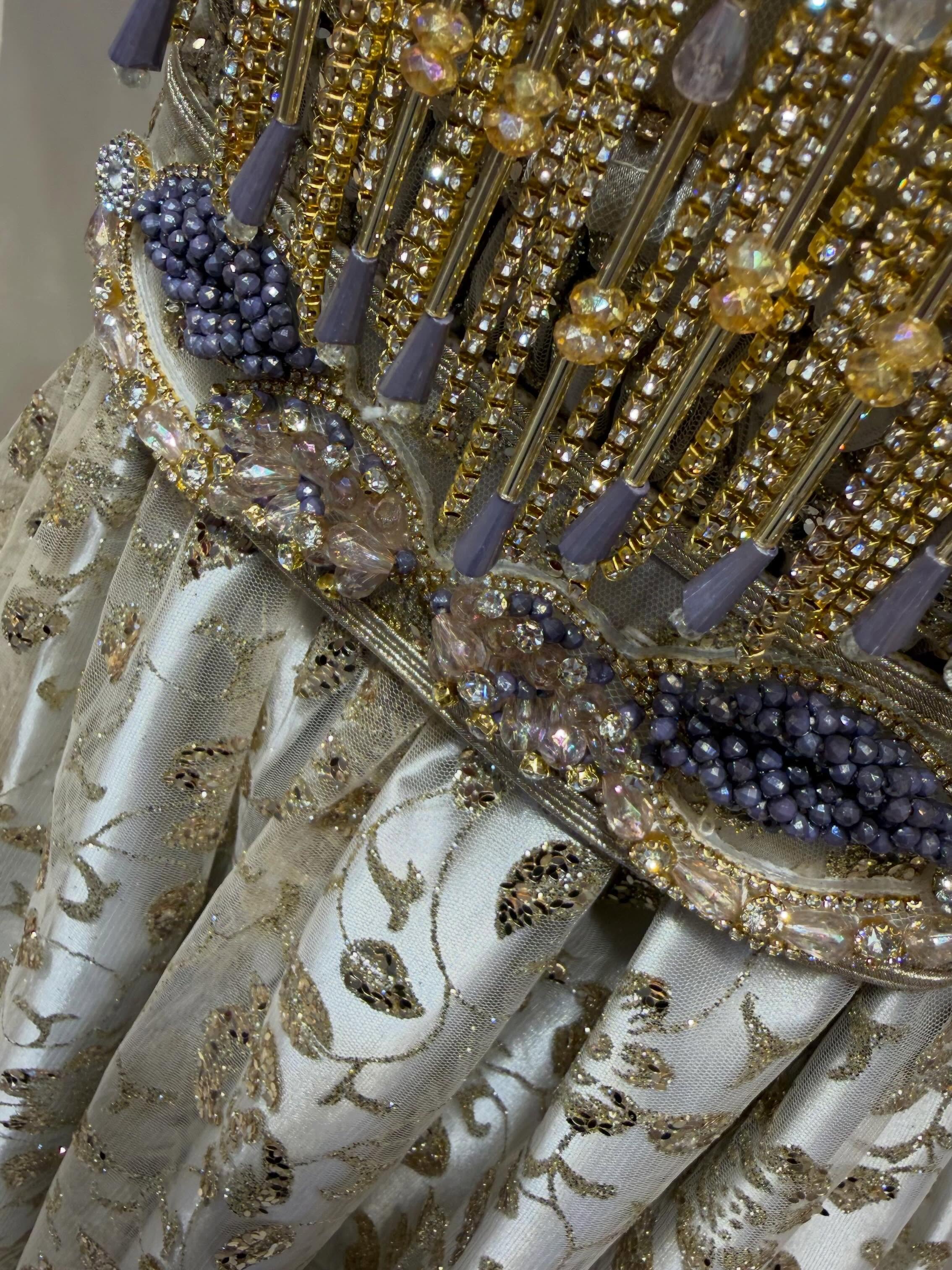 Haute Couture Oran Blouse – Royal Elegance & Oriental Refinement