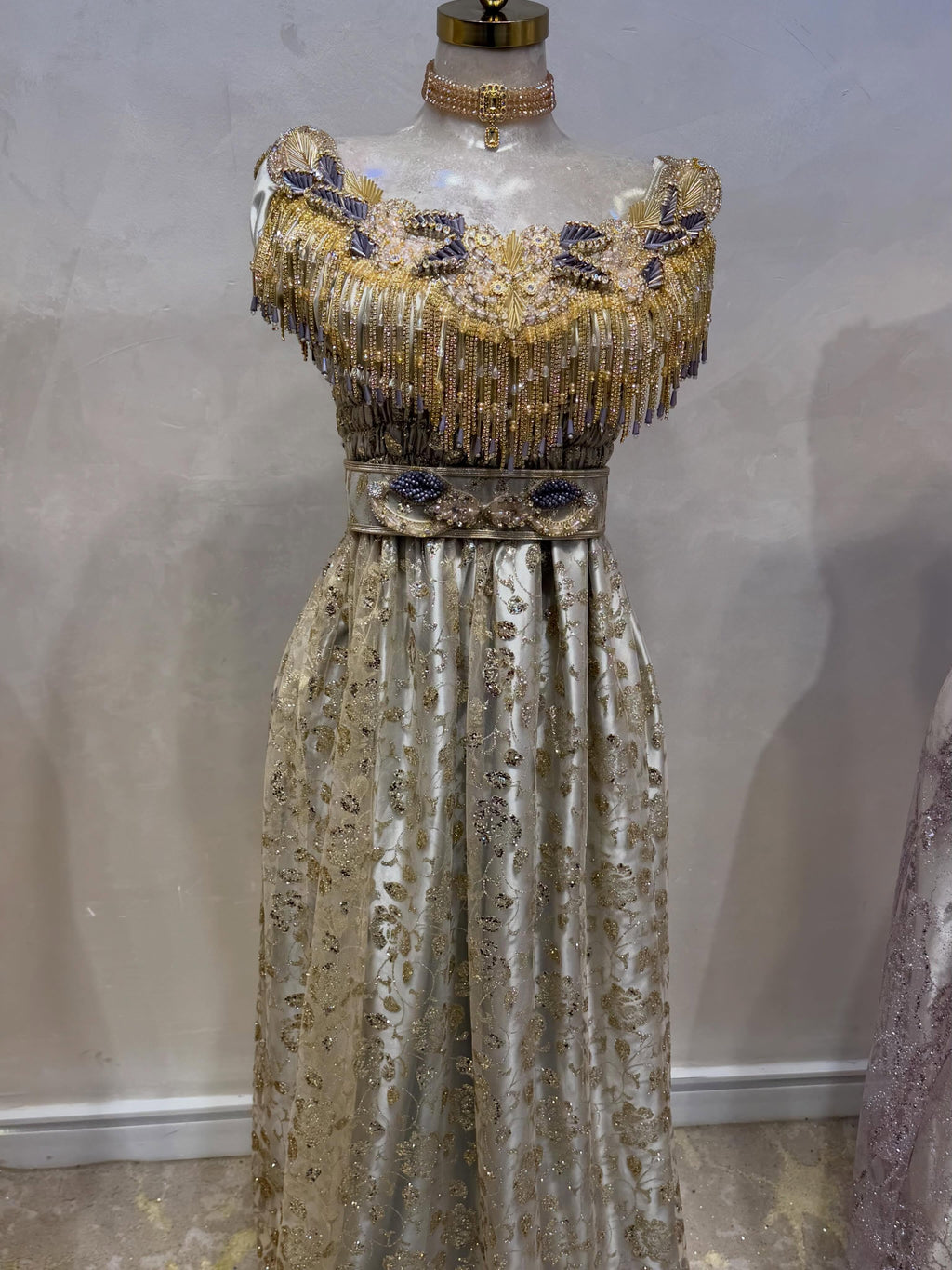 Haute Couture Oran Blouse – Royal Elegance & Oriental Refinement