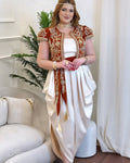 Gallila Algerian Brick & Ivory – Festive and Authentic Elegance 💫