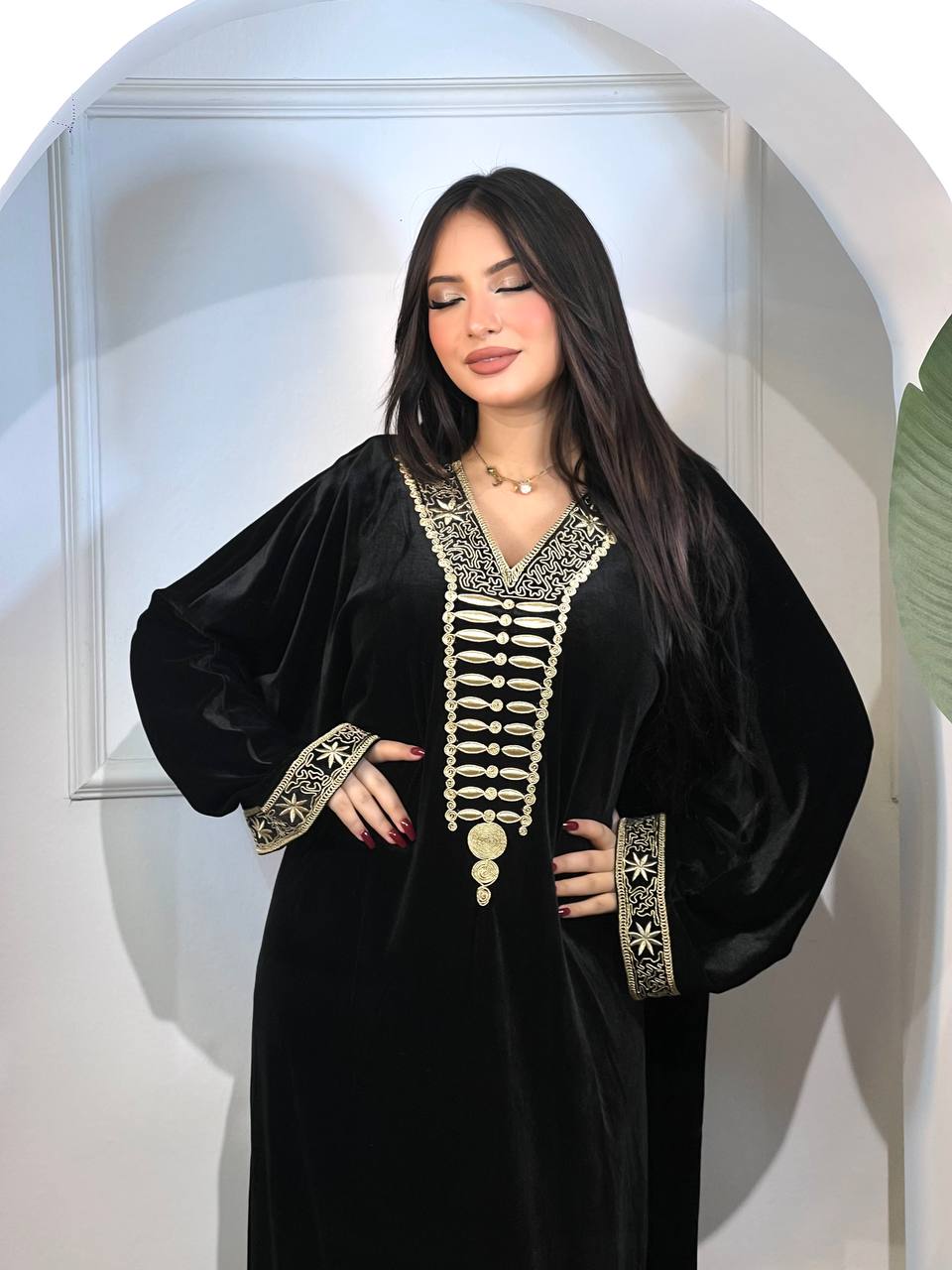 ✨ Robe Longue Élégance Royale