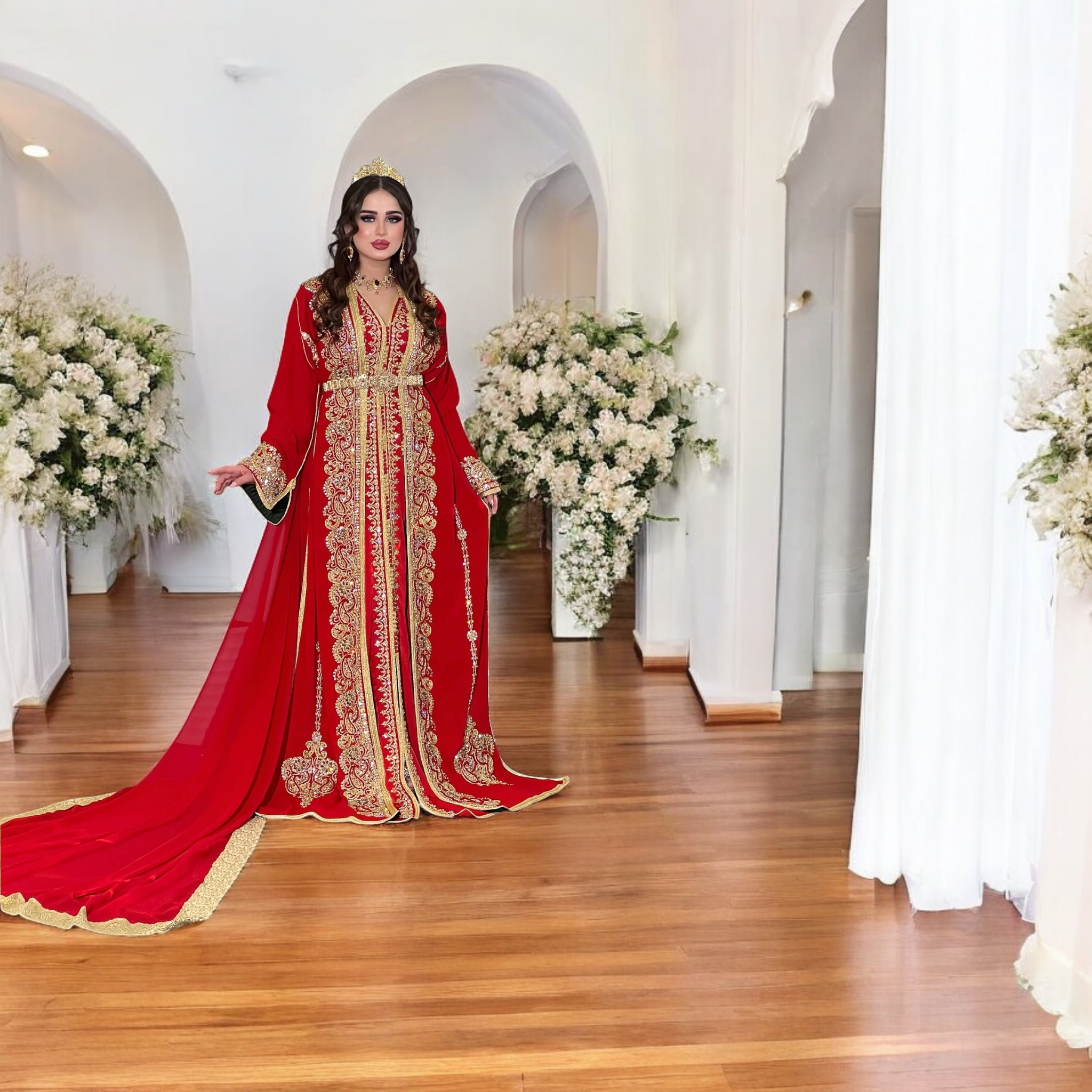 👑 Prestige Caftan Takchita – The Art of Shining on Grand Occasions