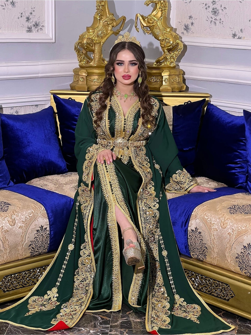 👑 Prestige Caftan Takchita – The Art of Shining on Grand Occasions