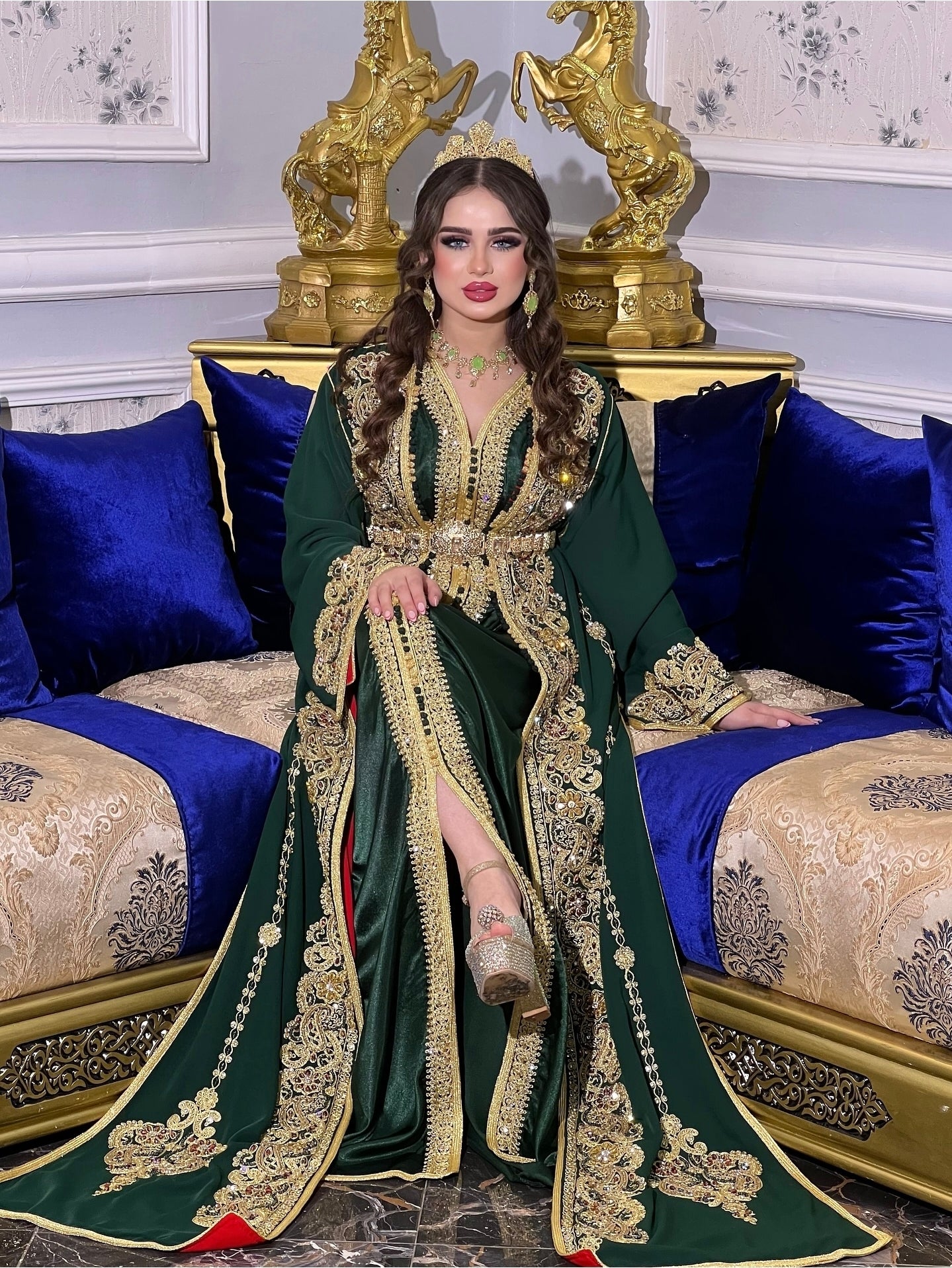 👑 Prestige Caftan Takchita – The Art of Shining on Grand Occasions
