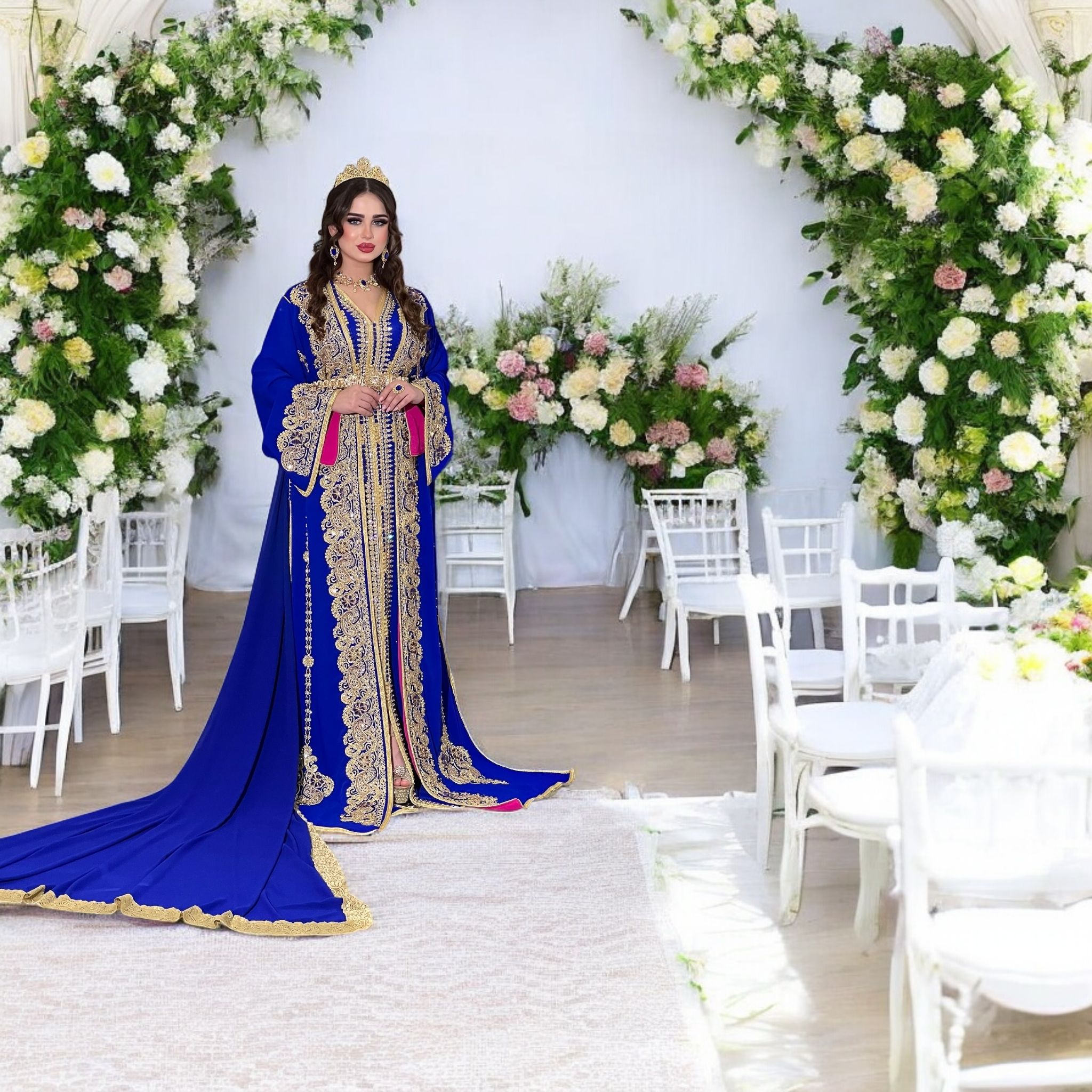 👑 Prestige Caftan Takchita – The Art of Shining on Grand Occasions