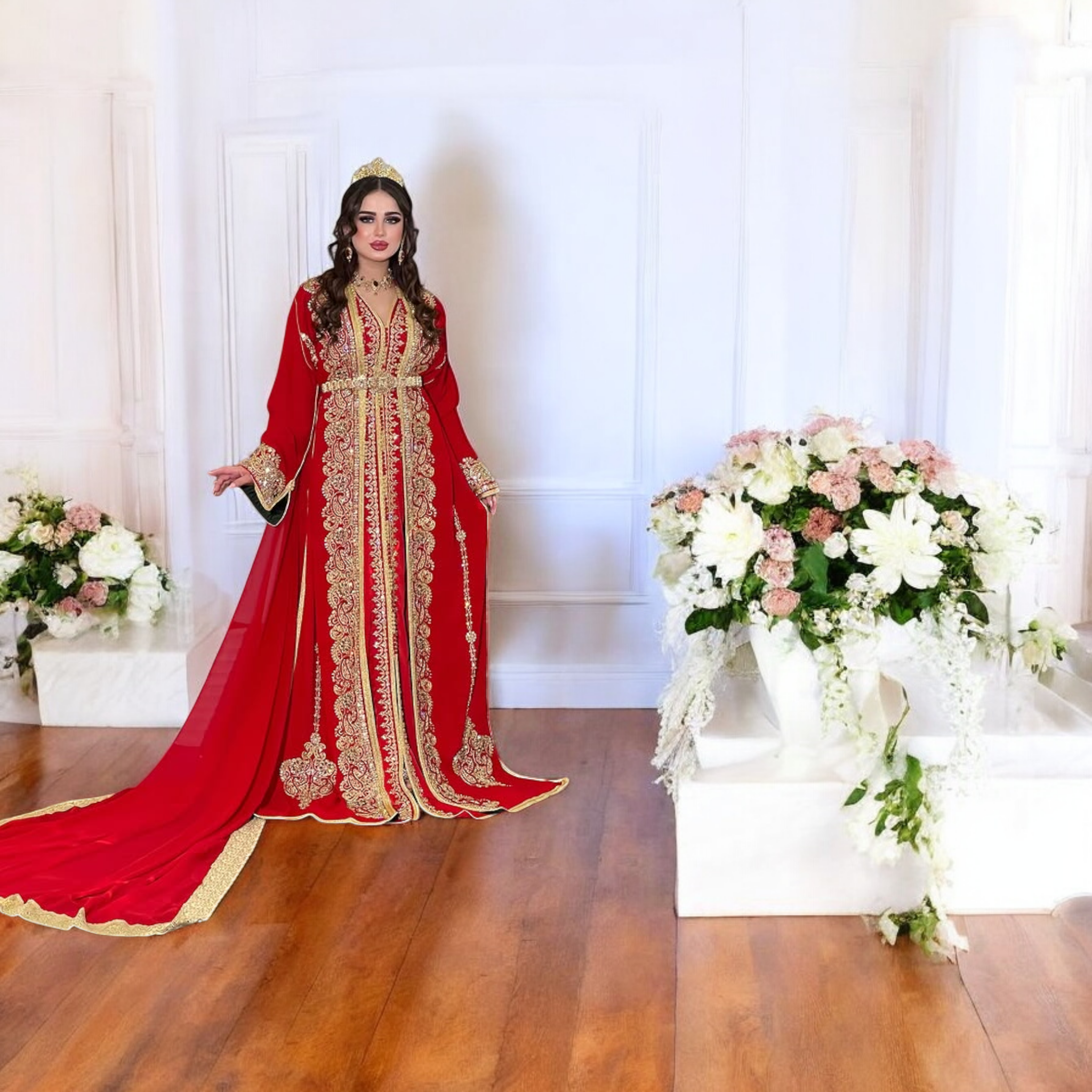 👑 Prestige Caftan Takchita – The Art of Shining on Grand Occasions