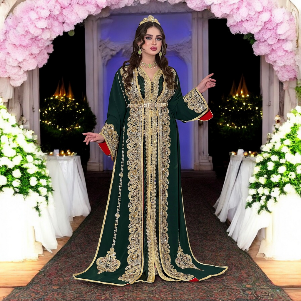 👑 Prestige Caftan Takchita – The Art of Shining on Grand Occasions